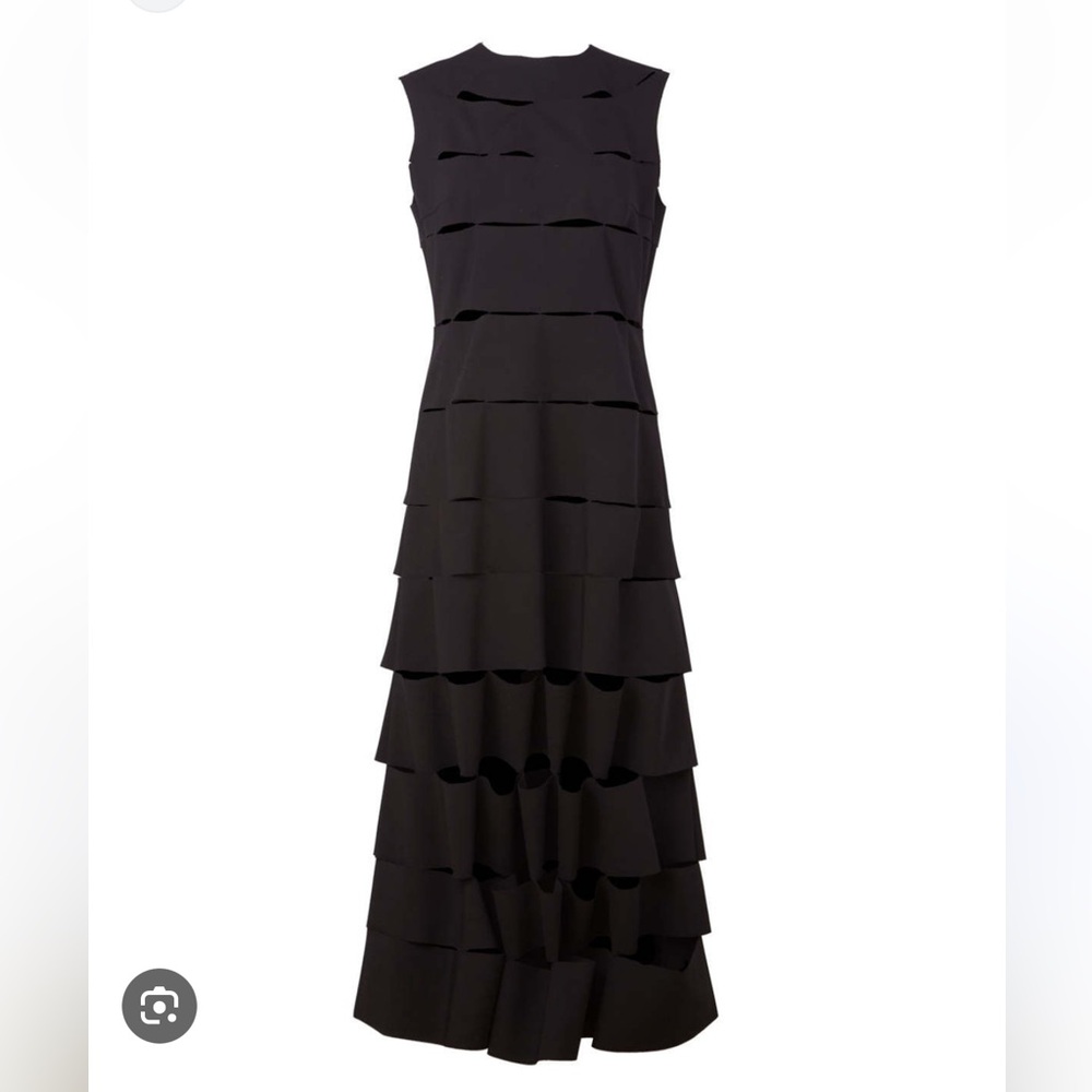 A.W.A.K.E. mode Crepe sleeveless multistrap dress